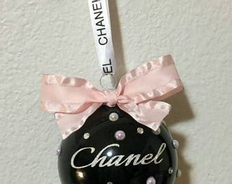 chanel inspired ornaments|chanel ornaments etsy.